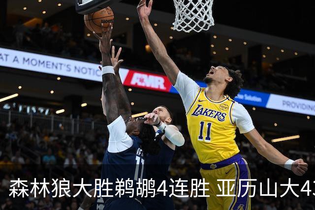 森林狼大胜鹈鹕4连胜 亚历山大43分雷霆克骑士